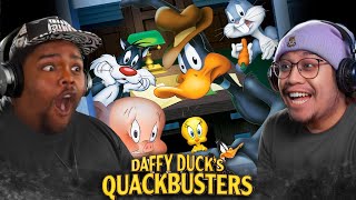 Daffy Ducks Quackbusters MOVIE GROUP REACTION [upl. by Gowrie]