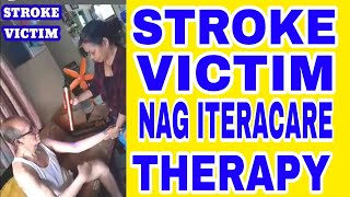 STROKE VICTIM NAGITERACARE THERAPY iteracaretestimonies iteracare manoypolo [upl. by Nogas]