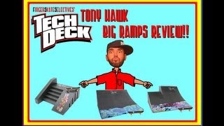 Tech Deck Tony Hawk Big Ramps Review [upl. by Rehtaef]