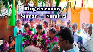 Ring Ceremony Suman 💍 SumitraLotapani Suman 💍 Sumitraamarjeetburh2916 [upl. by Suirradal672]