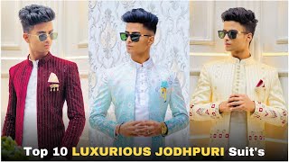 Top 10 Luxurious Jodhpuri Suit’s  Luxury Fabric  MAYUR Designer [upl. by Gilmer478]