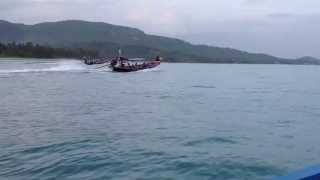 Thailand  Koh Samui Longtail Boat Race [upl. by Woodson]