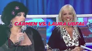 Showmatch retro  Carmen VS Laura Ubfal [upl. by Yht327]