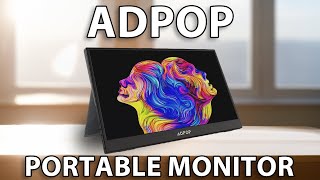 Best Portable Monitor  ADPOP Portable Monitor [upl. by Learsi]