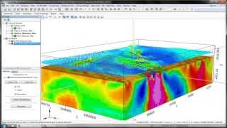 VOXI Earth Modelling  How to export your VOXI Earth Modelling inversion results [upl. by Jo-Ann376]