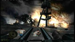 Medal of Honor Rising Sun  campaign walkthrough  mission 2 quotpearl harborquot HD [upl. by Bibby673]