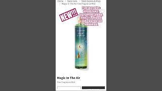 🍨NEW Magic in the Air bathandbodyworks vanilla fragrance perfume [upl. by Navar179]