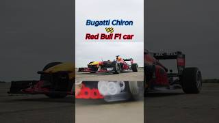 Bugatti chiron vs Red bull F1 car insane drag race 😱shorts viral dragrace bugatti f1 [upl. by Oliy]