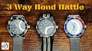 🥊 NTTD Seamaster Homage 3 Way Battle 🥊 Comparison Honest Watch Review HWR [upl. by Albert]