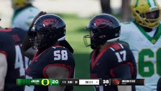 Oregon vs Oregon State [upl. by Repmek971]