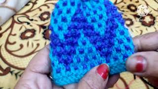 How to make Woolen Cap design part 1 [upl. by Gillman427]