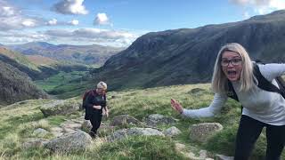 Scafell Pike from Seathwaite Farm Corridor Route  31st August 2020 [upl. by Akemal780]