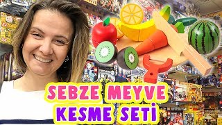 Oyuncak Peşinde  Sebze Meyve Kesme Setini Yakaladım  Toys Chase  Vegetable Fruit Cutting Set [upl. by Anuhsal]