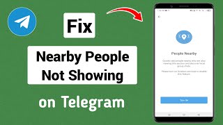 How to FIX Nearby People Not Showing on Telegram [upl. by Aenad]