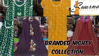 Nighty manufacturer and wholesaler in Uttarpara Hooghly swarnaboutique1639 [upl. by Ahsauqram]