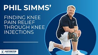 Phil Simms Gets Knee Injections to Help Treat Osteoarthritis [upl. by Amalie]