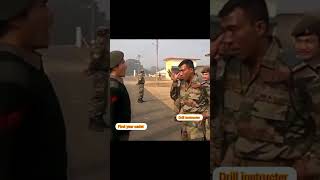 FIRST YEAR CADET JAB COMMAND PRACTIS KAREN army ncc dril drillvideos rdc [upl. by Nuahsak]