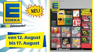 EDEKA Prospekt  Gültig ab 12082024  ProspektJäger [upl. by Dnalel]