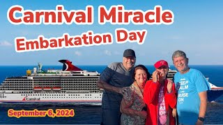 Carnival Miracle Embarkation Day [upl. by Lemhaj]