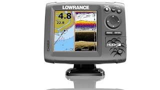 LOWRANCE Hook5 ChirpDSI sonarGSP objč 456 430 [upl. by Bovill406]