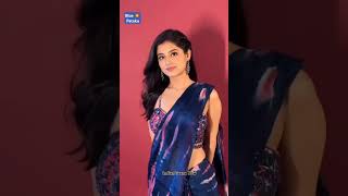 ishare tere gururandhawa bluesaree beautiful love viralnewstyle matching blouse newsong song [upl. by Meerek]