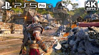 God Of War Ragnarok PS5 PRO Gameplay 4K 60FPS [upl. by Dunstan]