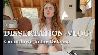 English PhD Vlog 📚 Preparing for the Dissertation Defense [upl. by Uriah433]