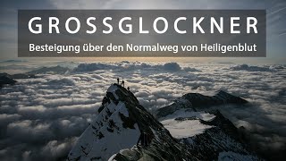 Grossglockner Besteigung mit Bergführer über die Normalroute von Heiligenblut [upl. by Liscomb]