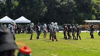 Goodwyn vs Floyd middle school football game MUST WATCH [upl. by Huxham]