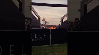 Adele rehearsing I Drink Wine adeleinmunich [upl. by Nidya]