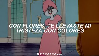 Bugs Bunny bailando quotcon flores te llevaste mi tristeza con coloresquot🌈🌺 [upl. by Adnat]