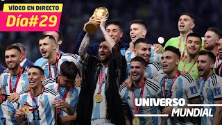 Argentina campeona del Mundo en Qatar 2022  Directo Universo Mundial [upl. by Viridi]