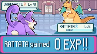 Can you beat Pokemon FireRed WITHOUT EXP [upl. by Enia194]