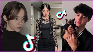 Wednesday Addams Dance  ill Dance Dance Dance With My Hands Hands Hands  TikTok Compilation 3 [upl. by Eidnahs]