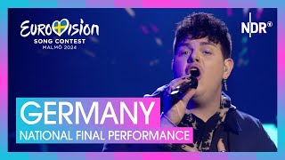 ISAAK  Always On The Run  Germany 🇩🇪  National Final Performance  Eurovision 2024 [upl. by Nicoline]