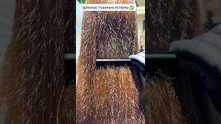 Get Rid Of Split EndsRemove Split Ends Naturally At HomeHome Remedy For Split Ends shorts viral [upl. by Heffron259]