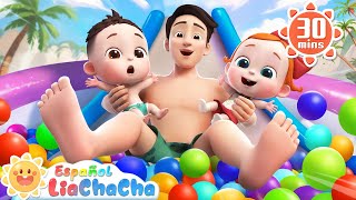 Hora del Baño  Johny Johny Sí Papá  LiaChaCha en Español  Canciones Infantiles [upl. by Nadabas]