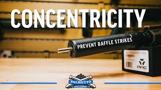 Concentricity  Preventing Baffle Strikes  Palmetto State Armory [upl. by Jacqueline382]