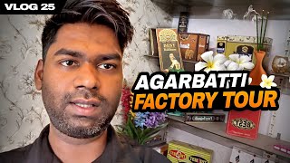 Agarbatti Factory Tour  Bangalore Vlog [upl. by Attenra]