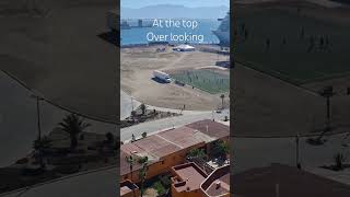 At the top over looking in Ensenada Mexico l Security Onboard The Ship [upl. by Retsim]