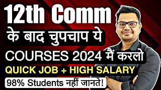 💥 List of 50 Best Courses After 12th Commerce 🤯  Commerce Career Options 2024  By Sunil Adhikari [upl. by Iadam]