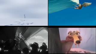 ALL FOUR ICE AGEUP MOVIES AT ONCE [upl. by Nodnorb]