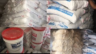 Price Of Cement Fillers Screeding Paint In Lagos State Nigeria [upl. by Annaegroeg]