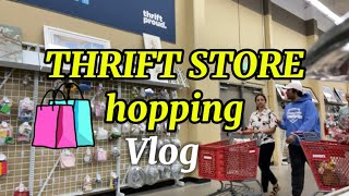 Thrift Store Vlog  unique finds for cheap THRIFTING VLOG youtube thrifting youtubevideos yt [upl. by Aicissej]