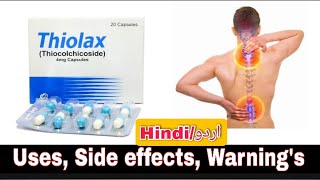 Thiocolchicoside 4mg tablet uses and side effects [upl. by Nahshunn]