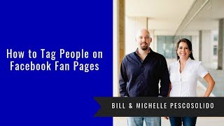 How to Tag People on Facebook Fan Pages [upl. by Rumilly67]