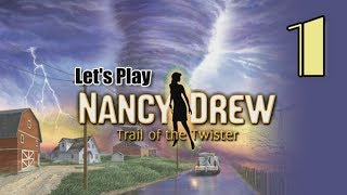 Nancy Drew 22 Trail of the Twister 01 wYourGibs  OKLAHOMA TWISTER TRIVIA  OPENING  Part 1 [upl. by Allin]