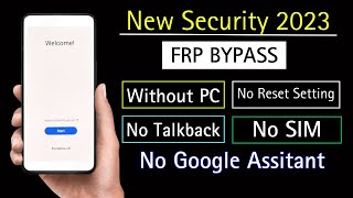 How To Bypass a Google Account After Factory Reset  New Security 2023  New Method [upl. by Norod]