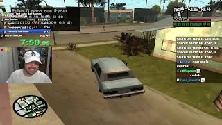 Bananirou hace speedrun de GTA SA y si pierde VA A LA BRESH [upl. by Bautram]