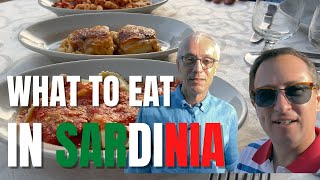 What to eat in Sardinia Italy  Discover The Traditional Flavours Of Sardinia With Us [upl. by Aicilra]